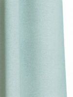 Celsie Plain Textured Door Curtain – Turquoise (8.5 ft) - Image 3