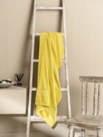 Eco Fresh Bath Towel – Yellow Cream (1 Pc) - Image 2