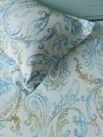 Paisley Park Double Bedsheet Set – Blue Glass (3 Pcs) - Image 2