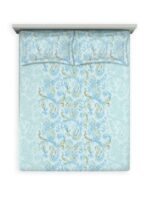 Paisley Park Double Bedsheet Set – Blue Glass (3 Pcs) - Image 3